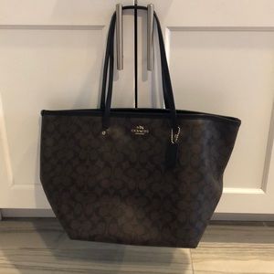 Authentic coach tote